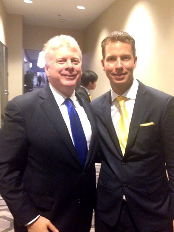 Andy with business coach JT Foxx